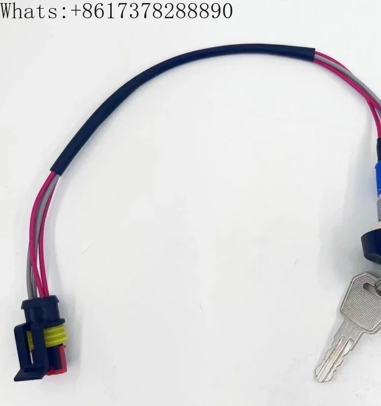 Interruptor de llave de carretilla elevadora eléctrica Zhongli 118 Hangcha Baoli EP pequeño King Kong cerradura de puerta eléctrica interruptor de encendido de arranque
