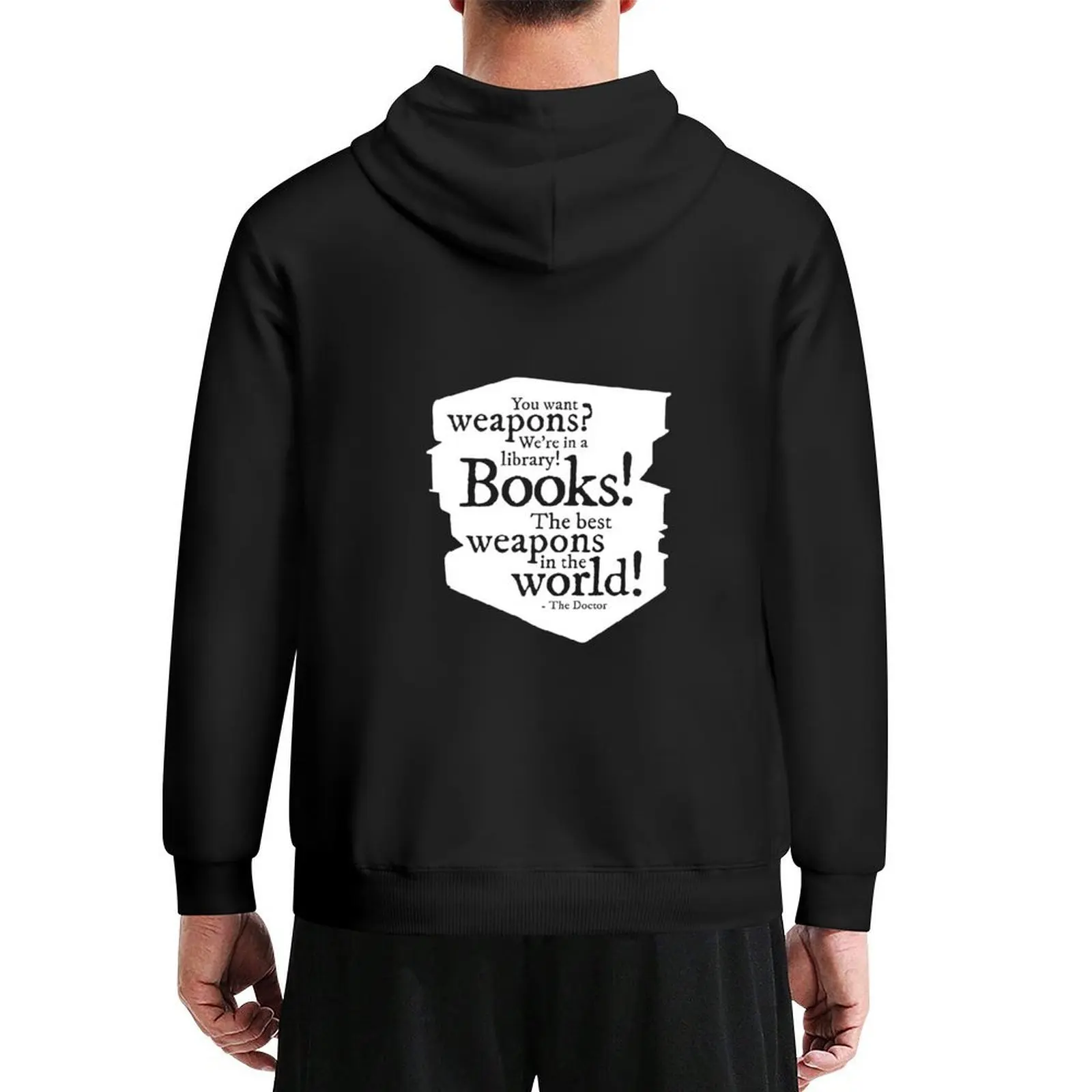 

Books! The best weapons in the world! Hoodie aesthetic clothing clothes for men anime clothing japanese style mens hoodies