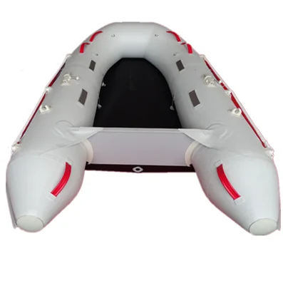 Fabrieksgroothandel opblaasbare luchtdek PVC rubberboot voor vissen met aangepast formaat kleur meerrivieren