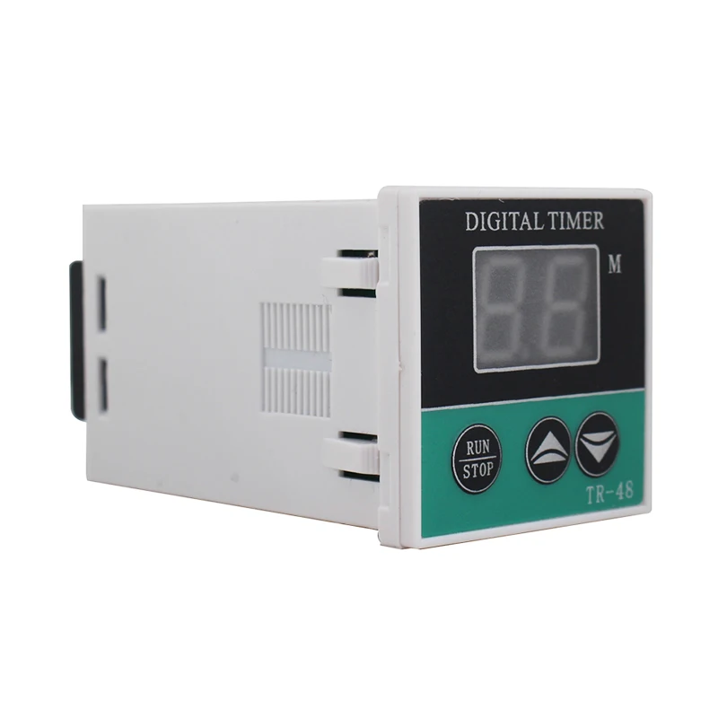 AC220V Digital Electric Gas Toaster Oven Timer Switch TR-48 with 0-99 Minute Settings for Kitchen