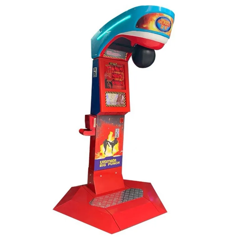Commercial Dragon Fist Activity Power Meter Amusement Equipment Gift Boxing Coin-Operated Game Machine