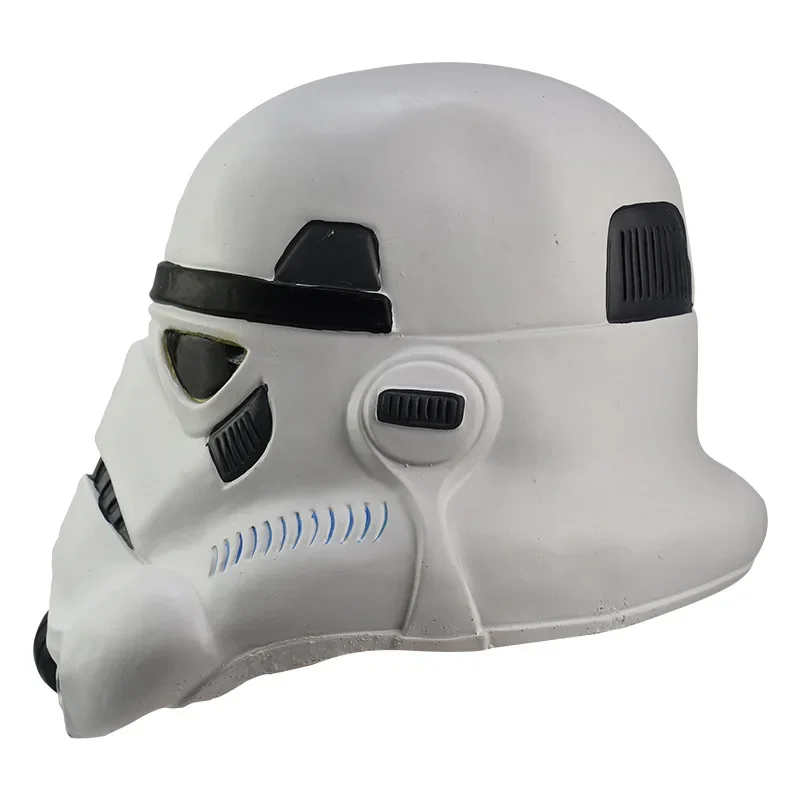 Cosplay Wars STORM TROOPER Whiteness darth vader Helmet latex Mask Halloween Costume Fancy Dress party Anime stage show props