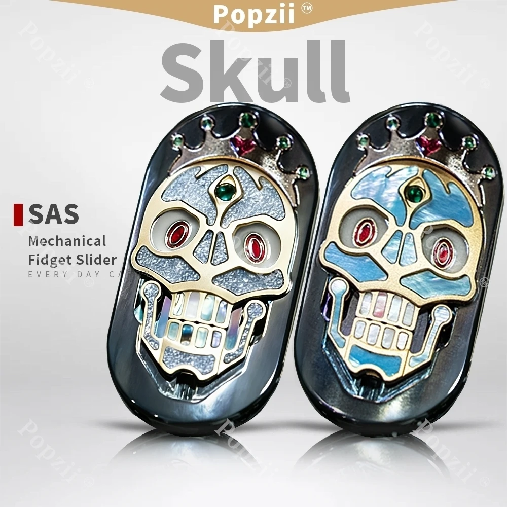 

SAS EDC циркониевое динамическое соединительное устройство, механический череп, слайдер для взрослых, игрушка для снятия стресса, крутой гаджет, игрушки для тревоги