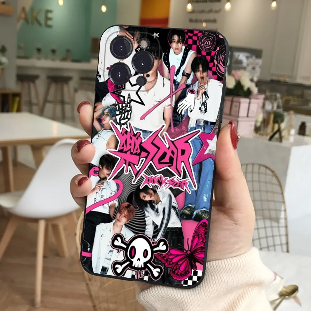 K-kpop-S-Strayes-K-Kids Phone Case Silicone Soft for iphone 16 15 14 13 12 11 Pro Mini XS MAX Plus X Cover