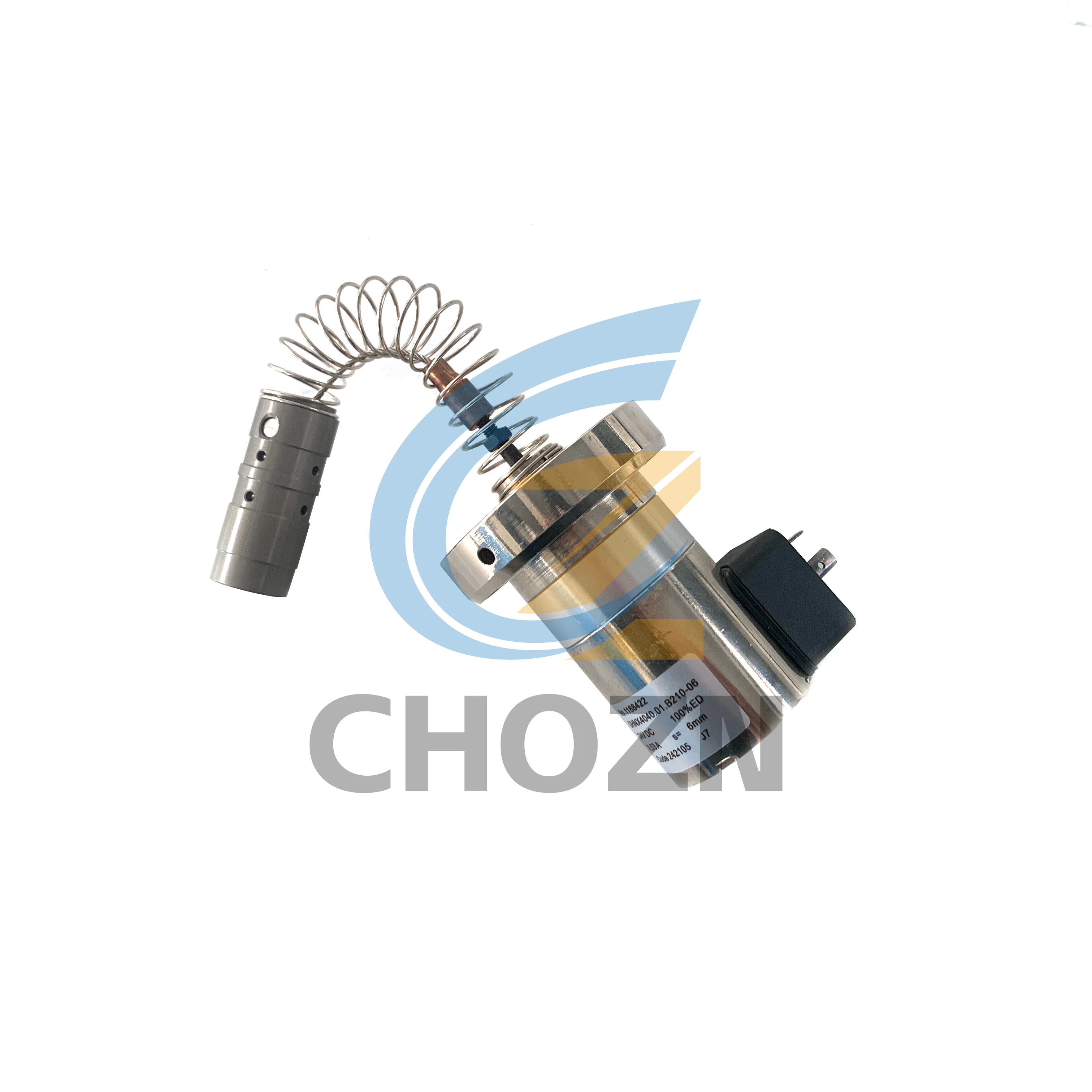 ZD.203-764-01-00 24V máquina plegadora válvula solenoide Motor Stahl máquina plegadora repuestos