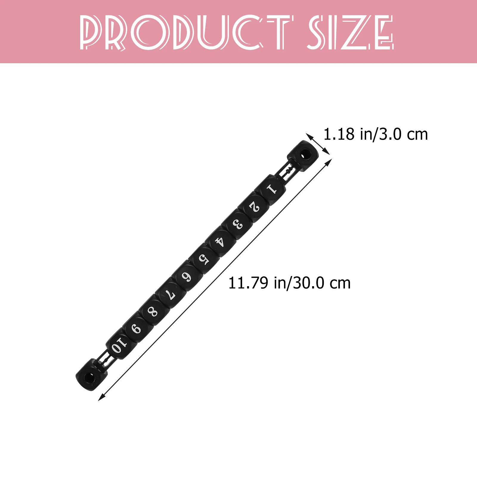 

2pcs Square Scorer Foosball Table Accessories Durable Plastic Point Counter Score Marker Bar For Table Football Portable