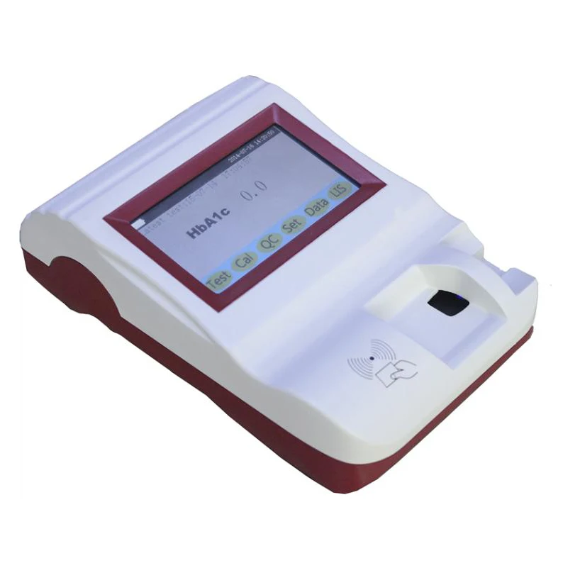 

Portable HbA1c Analyzer H618, Multi-color Touch Screen Portable HBA1C Hemoglobin Meter with Low Price