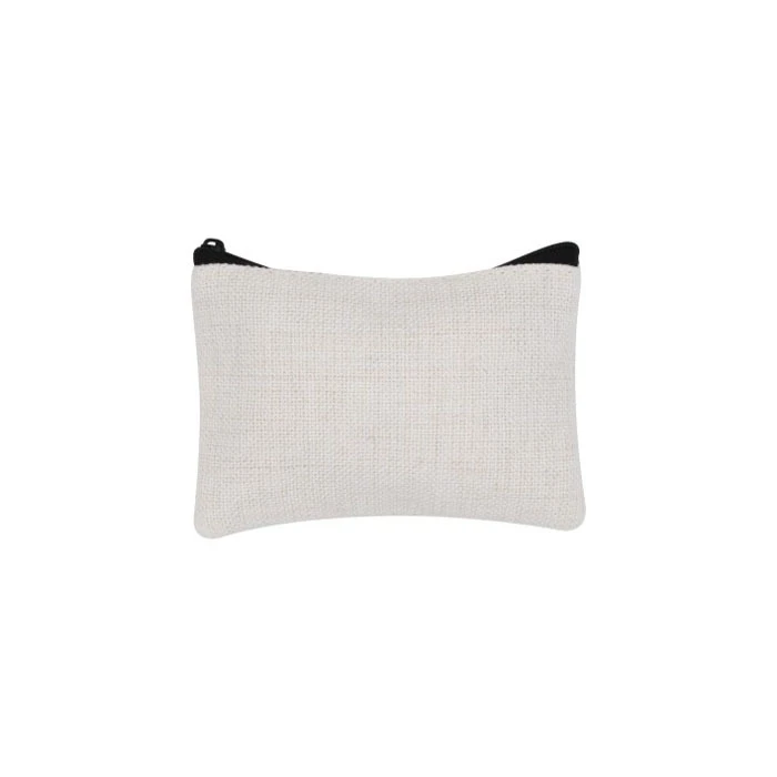 10pcs/lot Blank Sublimation Linen Coin Pouch Small Pocket Heat Transfer Printing Materials
