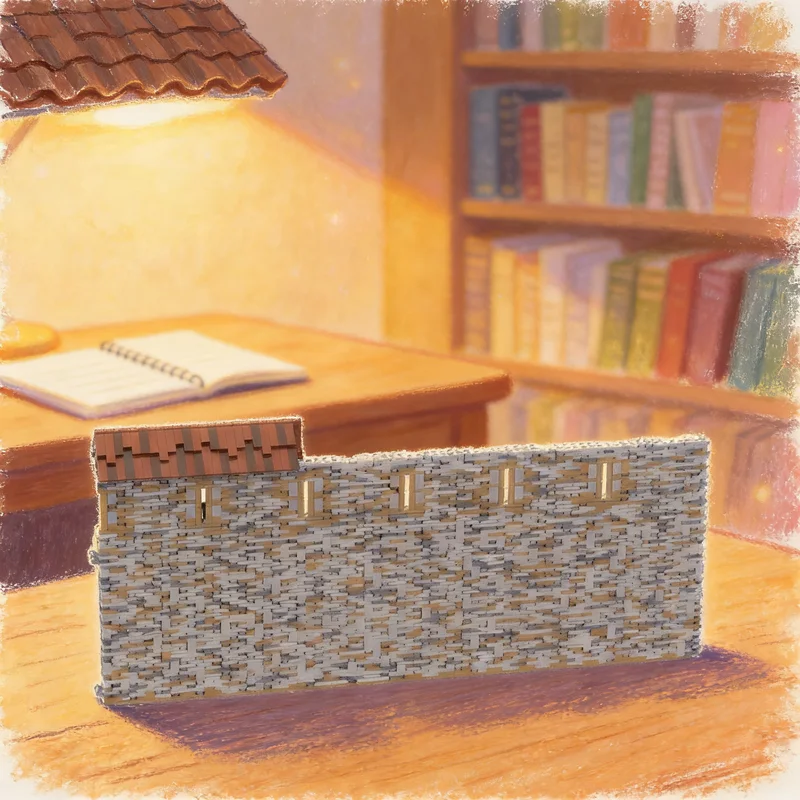 

4236pcs MOC Building Castle Hohengeroldseck Wall Model Blocks Toy Architecture Christmas Gifts Idea Education Brick Kids