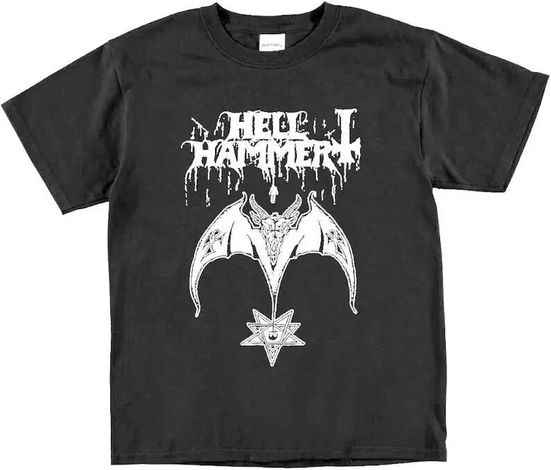 Hellhammer Black Metal T Shirt Vintage Sarcofago Beherit Archgoat Sabbat Emperor