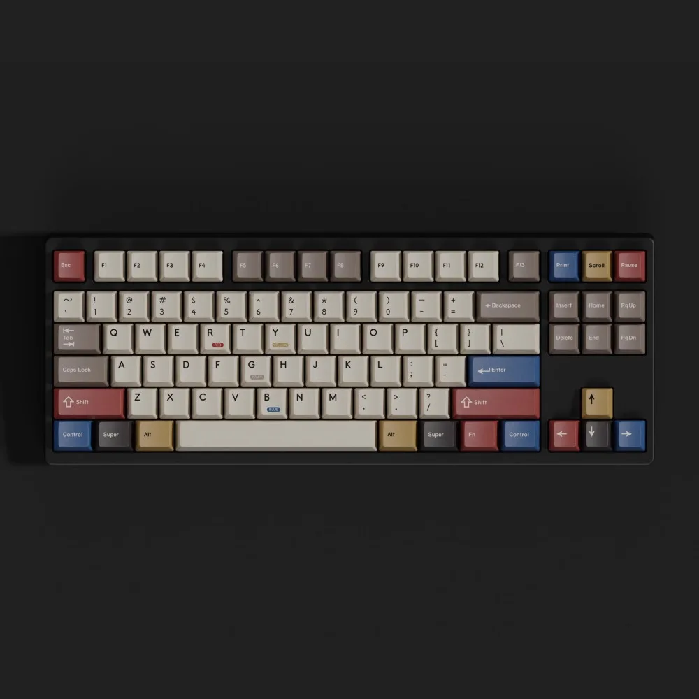 

Retro 100 Hundred Lights Theme Keycap 145Keys PBT Custom Keyboard Cap Cherry Profile KeyCap for Mechanical Keyboard Accessories