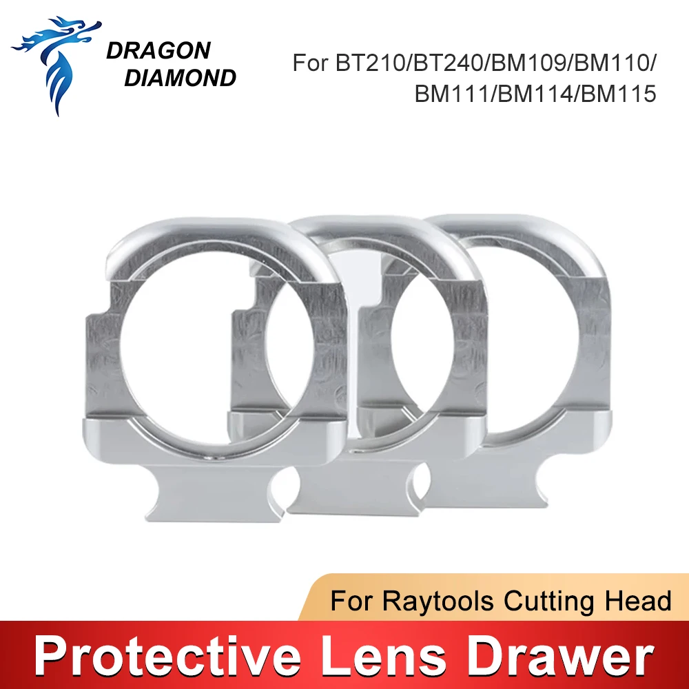 

Original Protective Lens Drawer For Raytools Fiber Laser Head BT210/240S BM110/111/114/115 Seal Ring Washer Cover Lenses Seat