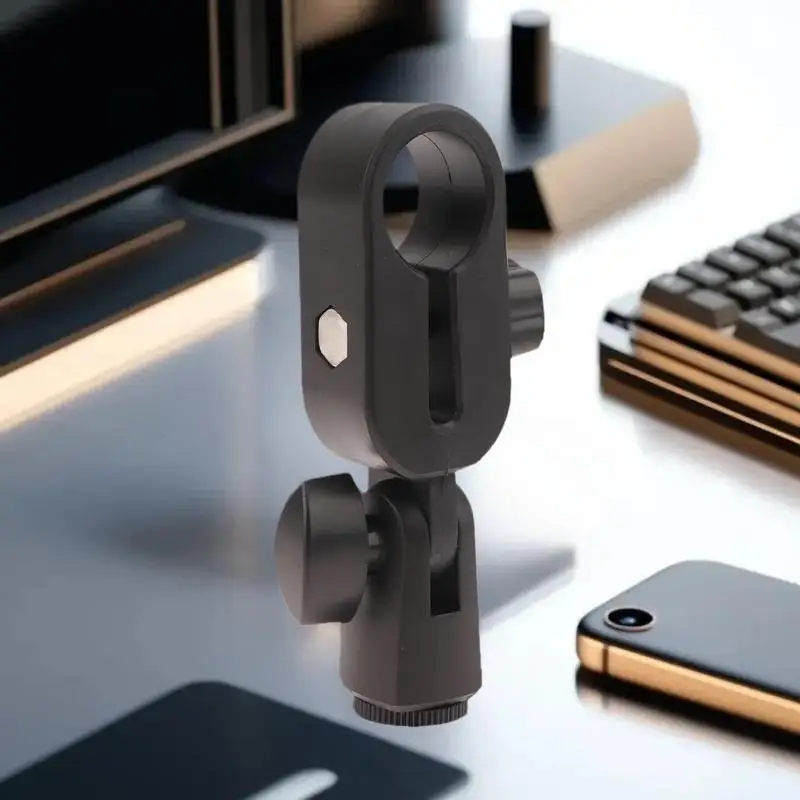 

Компактная амортизирующая подставка для микрофона 240 с универсальным патроном, антивибрационный аксессуар для инструментов для подкастов