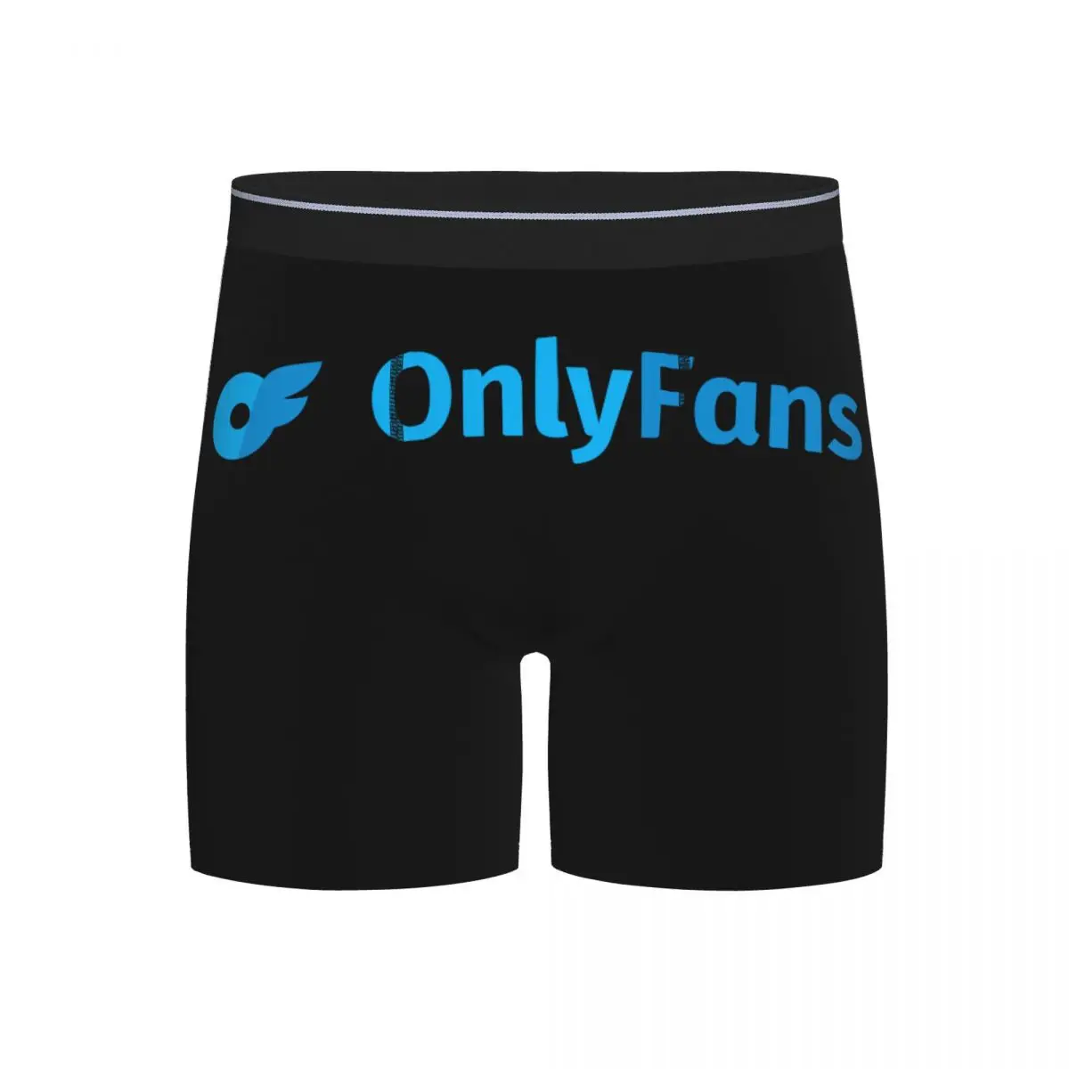 

Длинные трусы-боксеры, шорты Onlyfans, мужские трусы с логотипом, мягкое нижнее белье для мужчин, подарок бойфренду