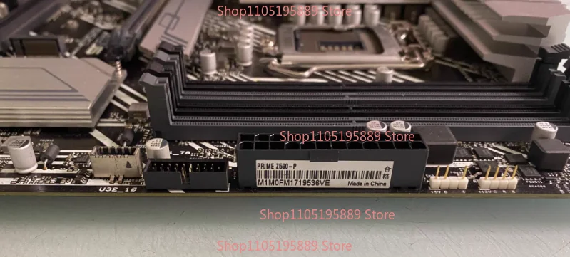 For ASUS PRIME Z590-P Main Board, LGA1200 Interface, Support 10/11 Generation Intel Cpu, DDR4 Memory, M.2 PCIe 4.0