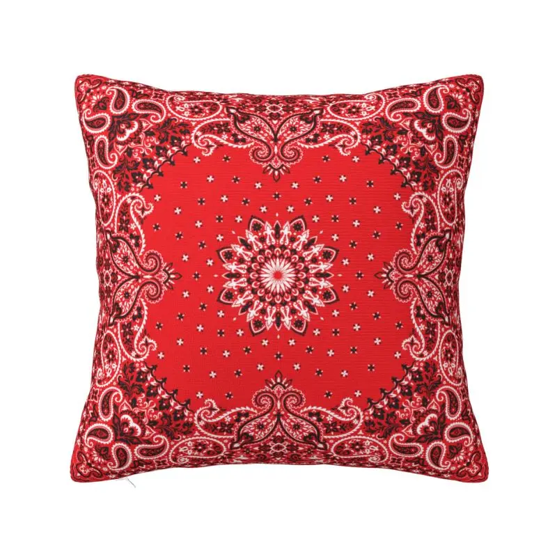 Nordic Ethnic Bohemia Style Paisley Bandana Cushion Cover 40*40 cm Soft Throw Pillow Case Home Decor Sofa Chair Pillowcase