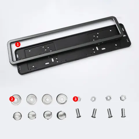 top  10 volkswagen license plate frame - №10