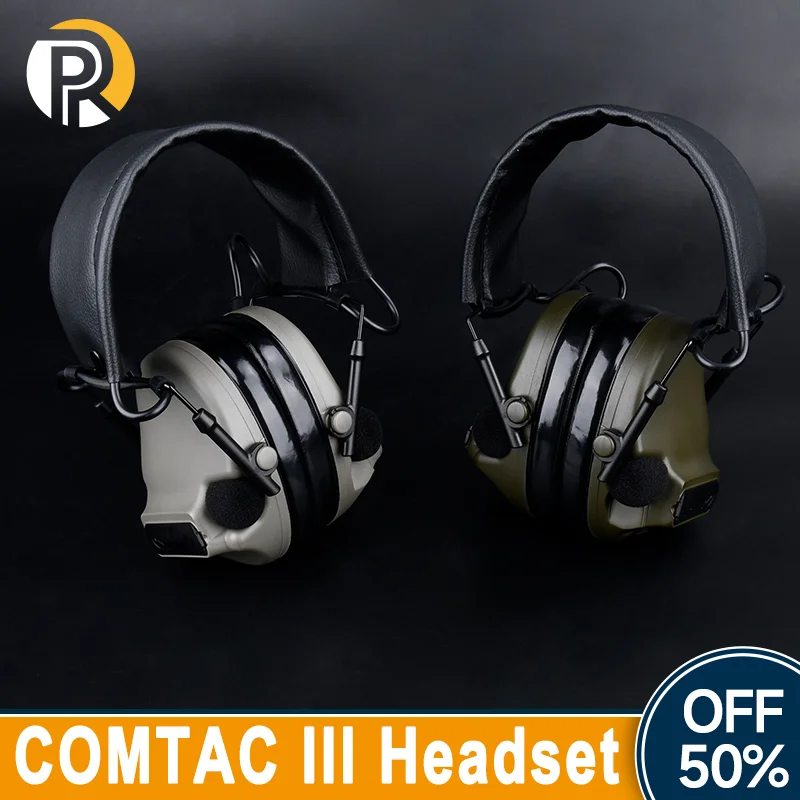 WADSN COMTA III Pickup Noise Reduction Headset Outdoor Hunting Shooting Protect Tactical Headphone NO Communication Function