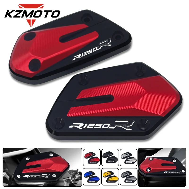 

Motorcycle Accessories CNC Aluminum Front Brake Clutch Fluid Reservoir Cap Protection Cover For R1250R r1250r R 1250R 2019-2025