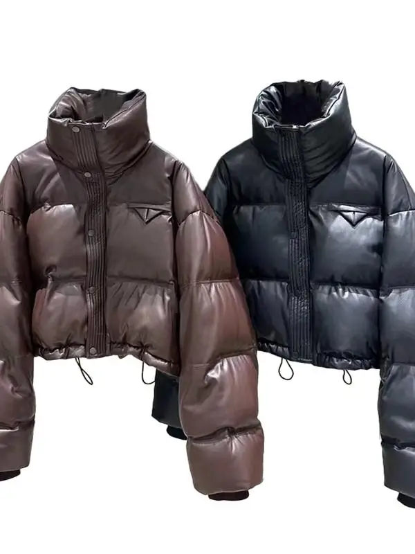 العصرية ort Thiened الدفء ملابس خارجية Peoq العلامة التجارية تخفيف Sle الأبيض Du أسفل Jaet نسيج البولي يوريثان سستة إغلاق لون نقي