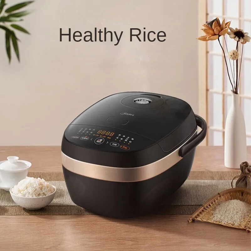 Midea Low Sugar Rice Cooker 4L Multifunctional Intelligent Reservation Separate Soup Healthy Low Sugar Cooker MB-40LS02 220V