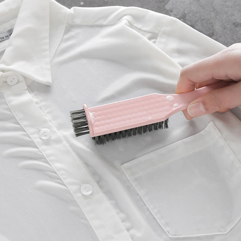 

Assorted Colors Multi-Functional Shoe Cleaning Brush Heavy-Duty Plastic Scrubber for Bathroom Kitchen Window Tile Floor Wash