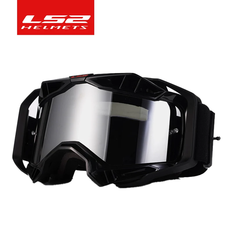 

LS2 GM001 Motocross Glasses Adjustable Motorcycle Goggles Breathable Full Face Protective Dirt Bike Motorbike Dirt Bike Off-road