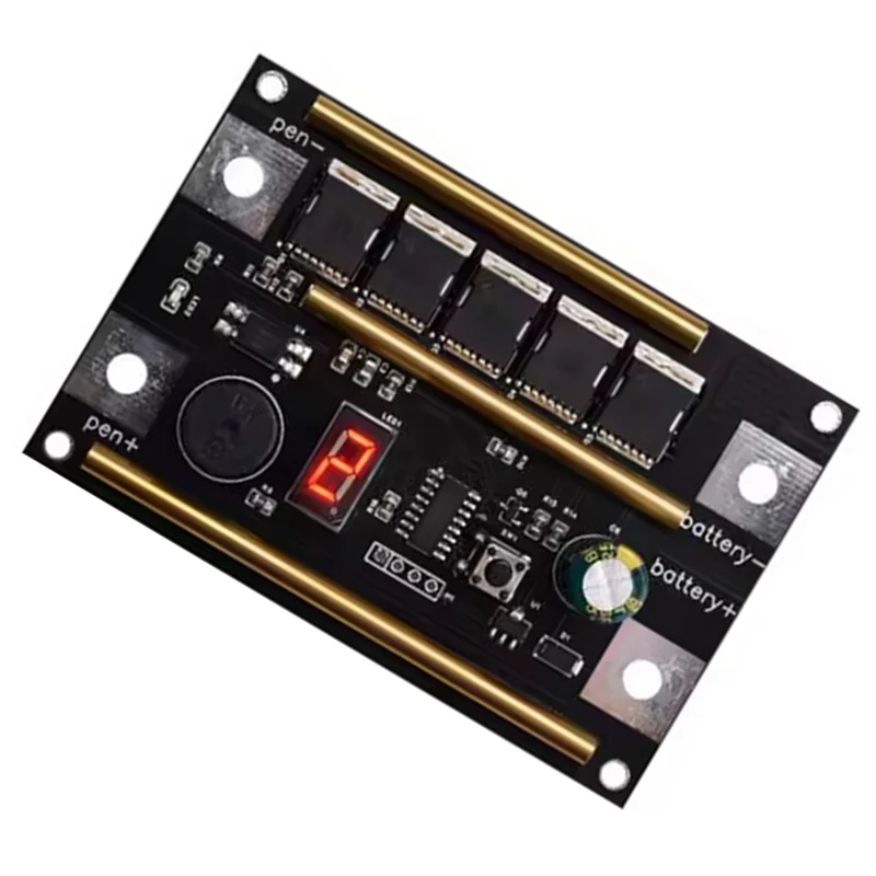 

Classy-18650 Lithium Battery Spot Welding Machine Pen Control Motherboard Touch Welding Machine 12V Diy 9 Gear Output