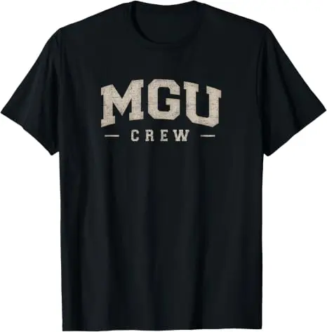 MGU Crew T-Shirt mit Y2k-Schriftzügen, personalisierte Grafikkleidung für Damen und Herren, T-Shirt mit Spruch, Partykleidung, weiche Baumwoll-T-Shirts – Detail 9