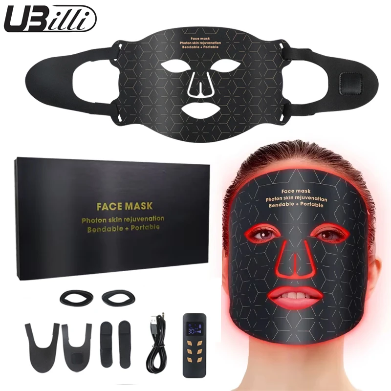 ubilli-soft-portable-led-facial-mask-4-colors-460-590-630-850nm-infrared-red-light-photon-therapy-skin-care-face-beauty-mask