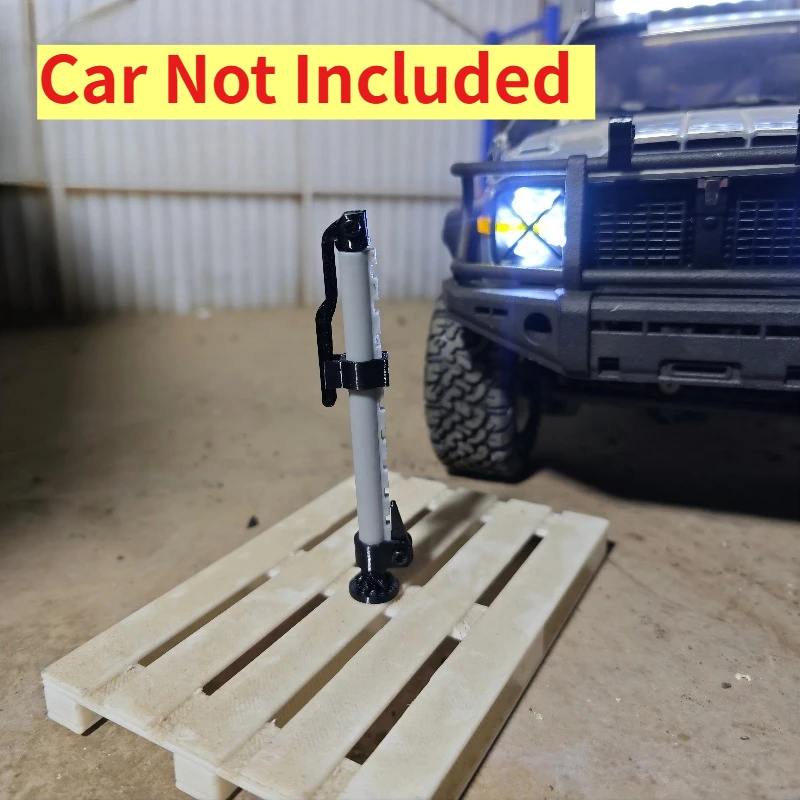 RC Crawler Custom Size Simulation Bull Bar Front Bumper Jack Decor Parts For MN/TK300 1/12 Scale RC Off-road Modificat Accessory view 4