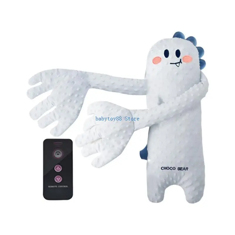 

Y4ud Cartoon Carty Daby Sleep Doll успокаивающая ручная подушка умиротворите игрушку с удаленной долгой работой