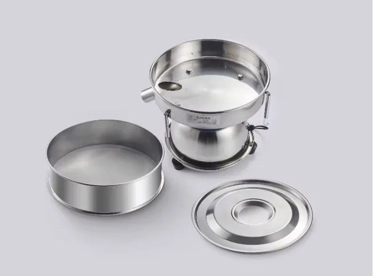 Electric Vibrating Sieve High Efficiency Powder Screening Machine 30cm