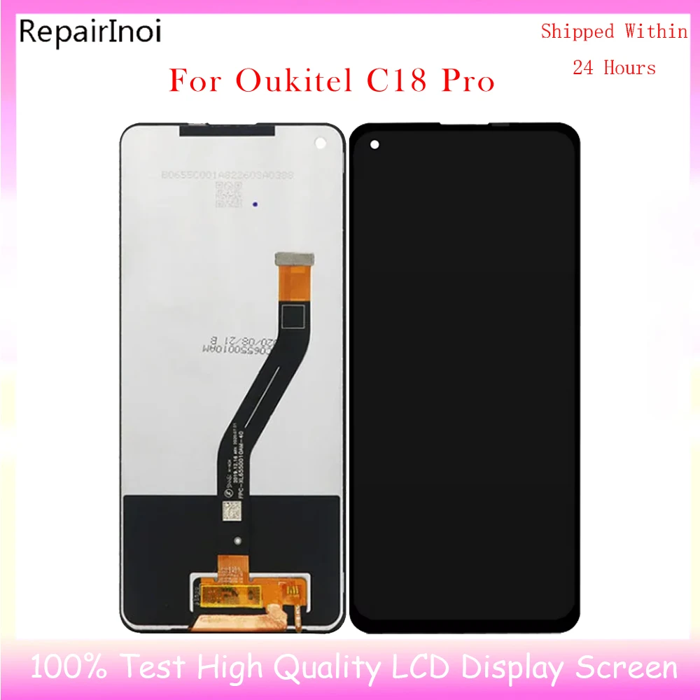 Оригинальный ЖК-дисплей для Oukitel C18 Pro, ЖК-дисплей, дигитайзер сенсорного экрана в сборе, инструменты для ремонта