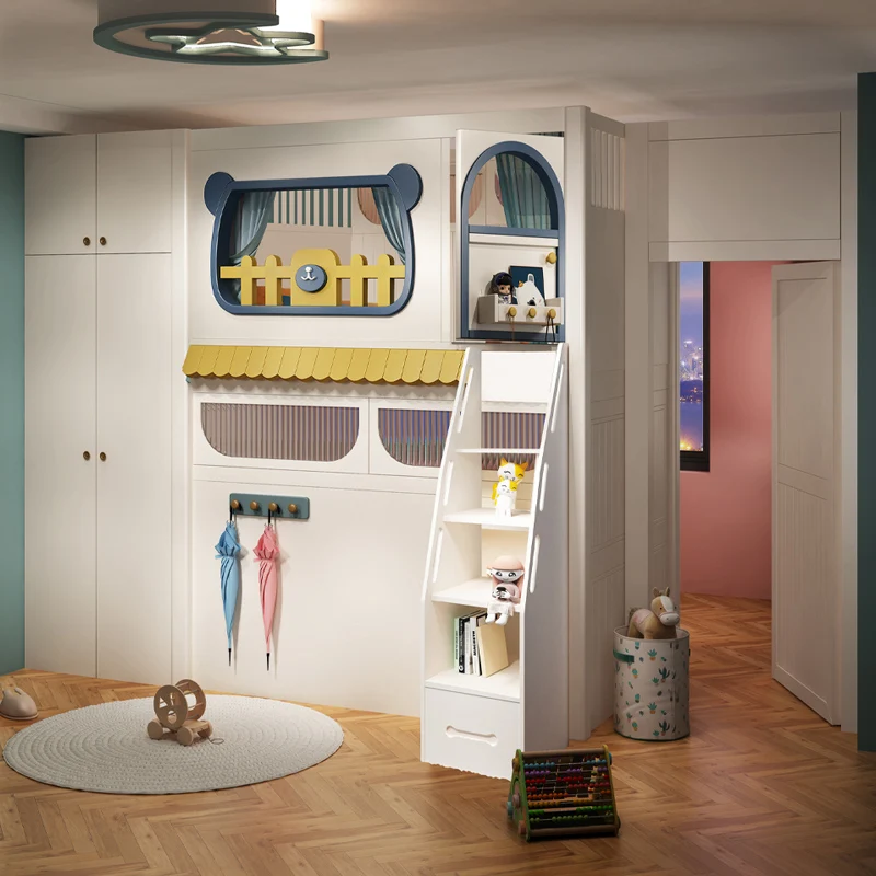 

S-type siblings do not interfere with each other on and off theDouble mother-child bed Mother-child bed