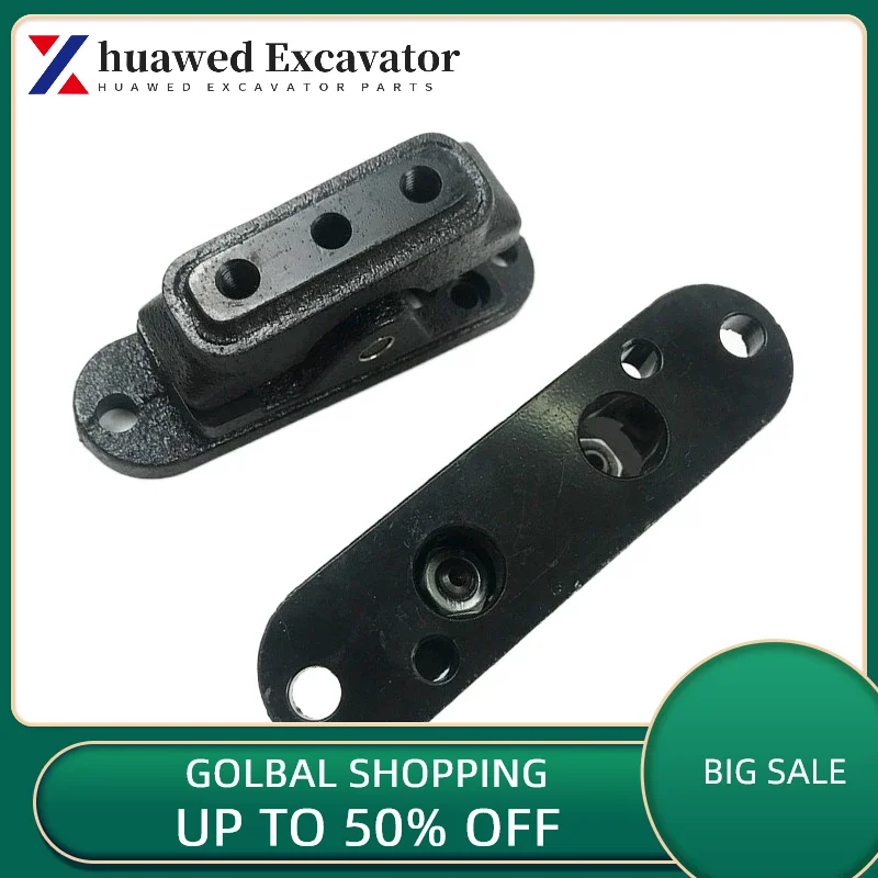 

For Hyundai R215 220 225-5-7 Walking Foot Valve Bullet Head Seat Bullet Head Pressing Plate Excavator Accessories