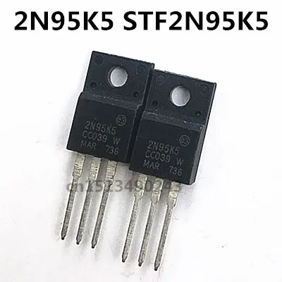 ใหม่5Pcs/2N95K5 STF2N95K5 TO-220F