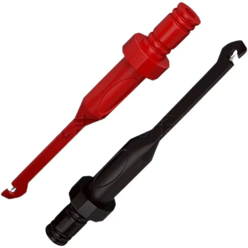 Cable Clips Piercing Test Clip 4mm/2mm Banana Seat Heavy-Duty Insulation Piercing Probe Automotive Test Clip with Back Probe