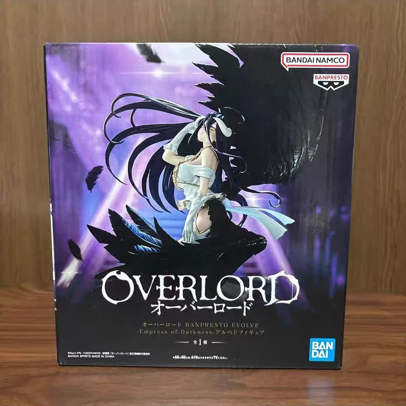 

[Genuine] Original Bandai Banpresto Overlord Banpresto Evolve Empress of Darkness Albedo PVC Anime Collector Figure Model Toys