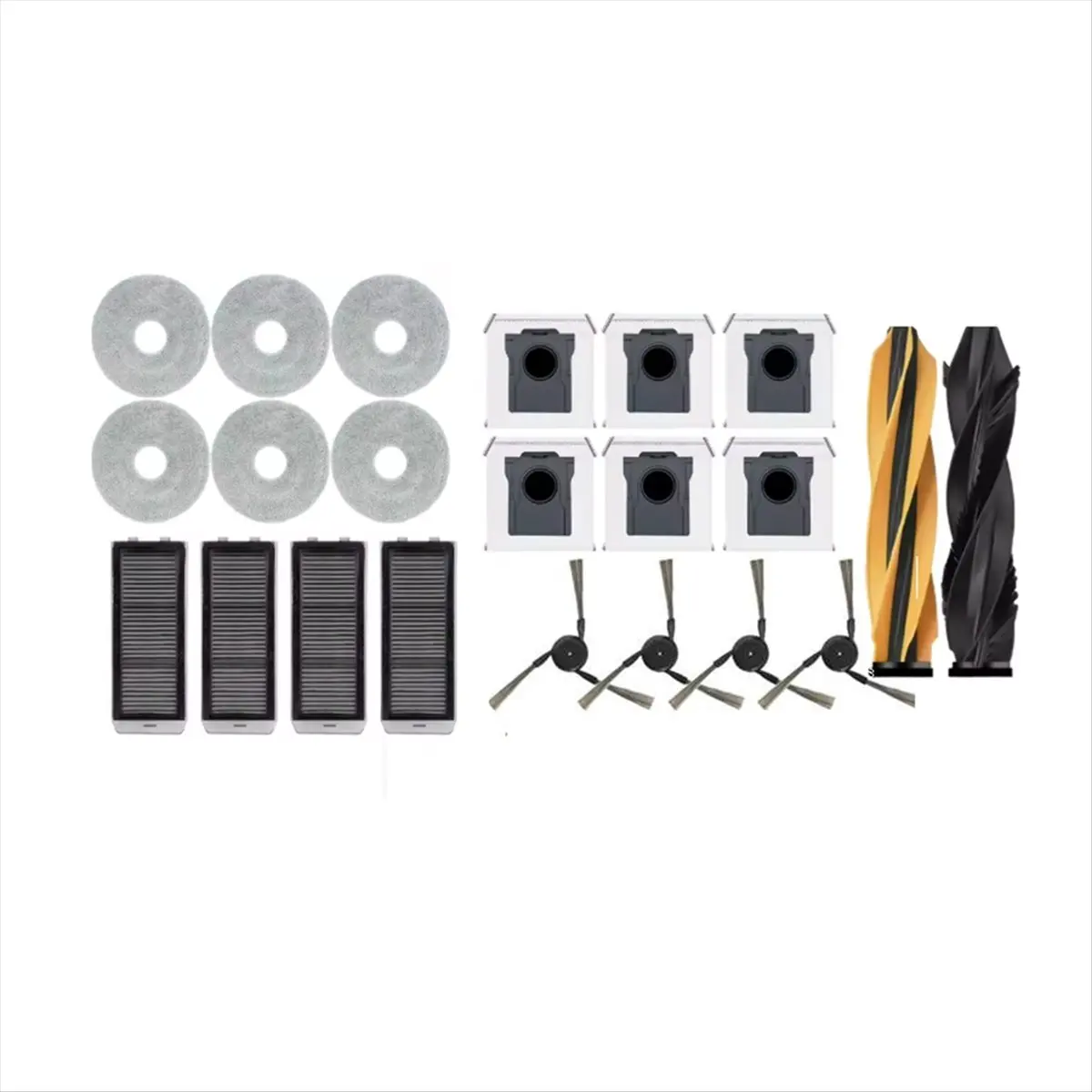 T62C◐◆◀♥For X50 Ultra/X50 Master/L50 Pro Ultra Vacuum Roller Side Brush HEPA Filter Mop Pad Dust Bag 【Buy Now】