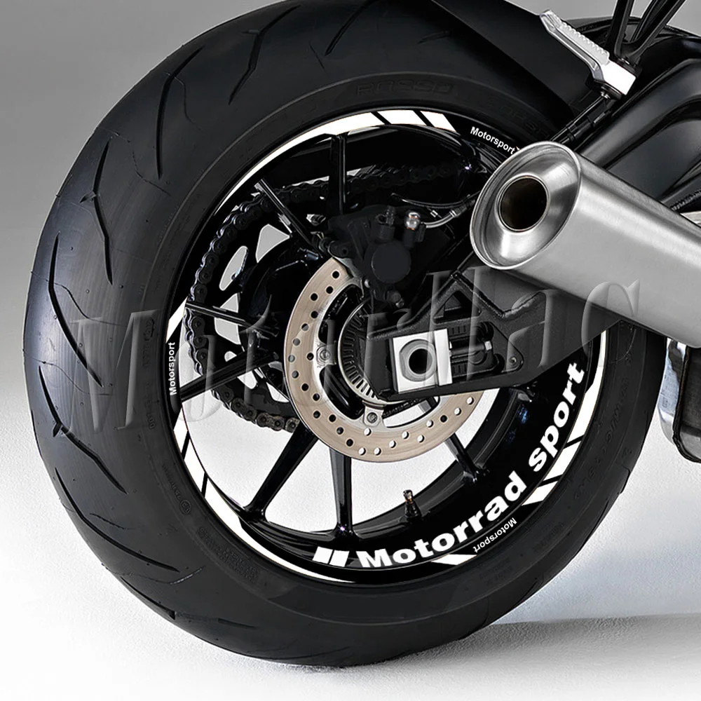 Motorrad-Radaufkleber 17'' Felgen-Dekorstreifen Zubehör für S1000XR/RR F900/800R S1000R F900XR nine t R 1200R G310R – Detail 5
