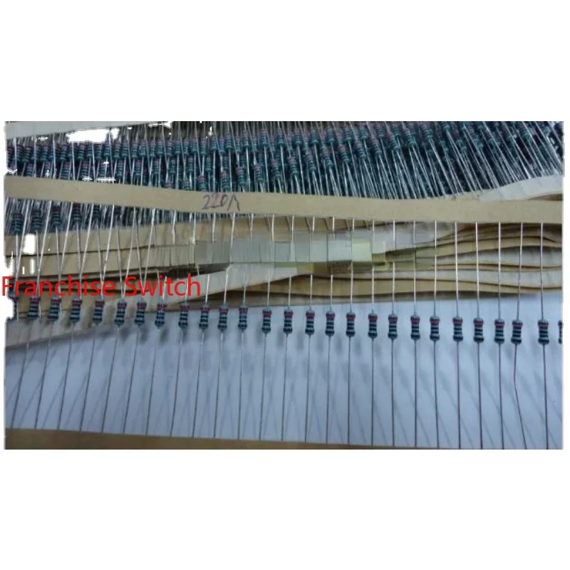 

10PCS Supply Metal Film 1/4W Resistance, Plus Or Minus 1, Five-color Ring 10K