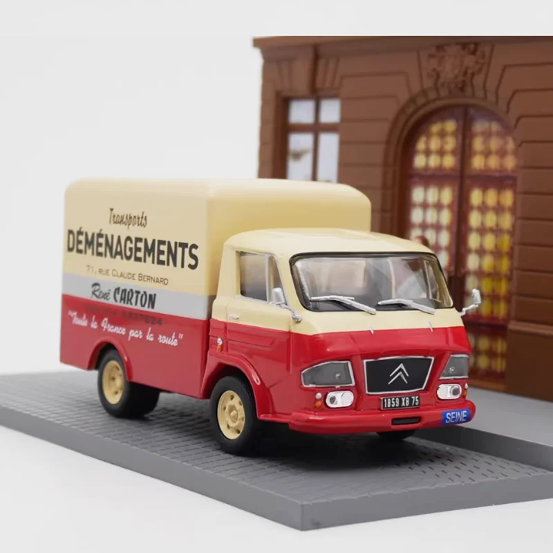 

Модель грузовика IXO Diecast Citroen 350N в масштабе 1:43, готовая коллекционная статическая модель из сплава, имитация, игрушка, украшение