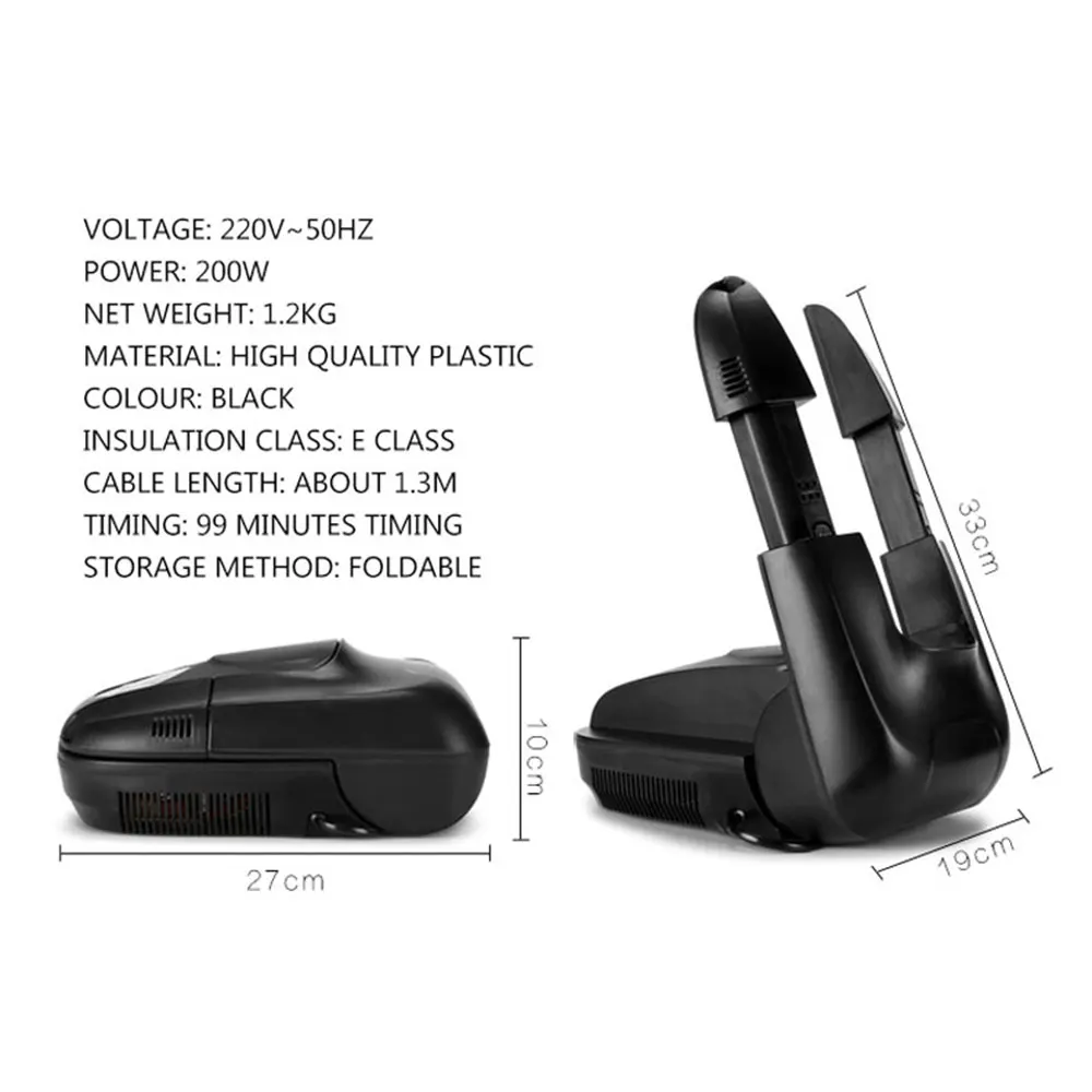 مجفف الأحذية الذكي المحمول قابل للسحب توقيت عطرة إزالة الروائح الكريهة مجفف الأحذية الكهربائية الذكية آلة إزالة الروائح الكريهة #4