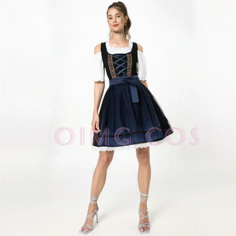 

Black Beer Festival Costumes German Adult Dresses Bavarian Traditional Ethnic Costumes