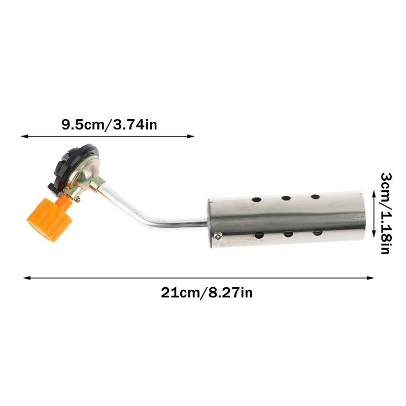 شعلة البيوتان لهب قابلة للتعديل للتخييم على الشواء؛ موقد بروبان محمول ومتعدد الاستخدامات