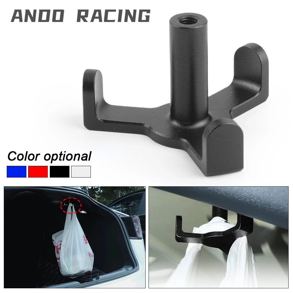 2022 NEW Car Trunk Hook Pendant For Tesla Model 3 2018 2019 2020 2021 Trunk Grocery Luggage Compartment Glove Bag Hook