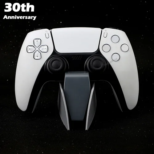 Imagen 1 del producto Estación de carga del controlador del 30 ° aniversario, base de carga rápida Dual para PS5, controlador inalámbrico DualSense, indicador de carga LED