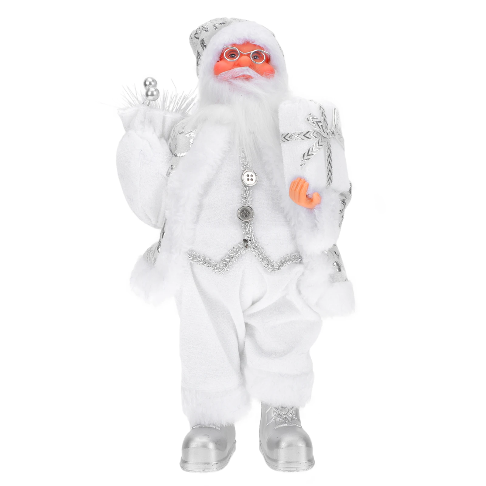 

Christmas Santa Claus Resin nament Lovely Statue Desktop Decor Xmas Elements Craft Gift Traditional Design Non Fading Modeling