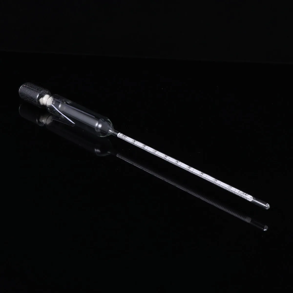 2Pcs Glass Floating Hydrometer Aquarium Density Meter Salinity Tester Specific Gravity Measurement Fish Tank 1.2-1.3